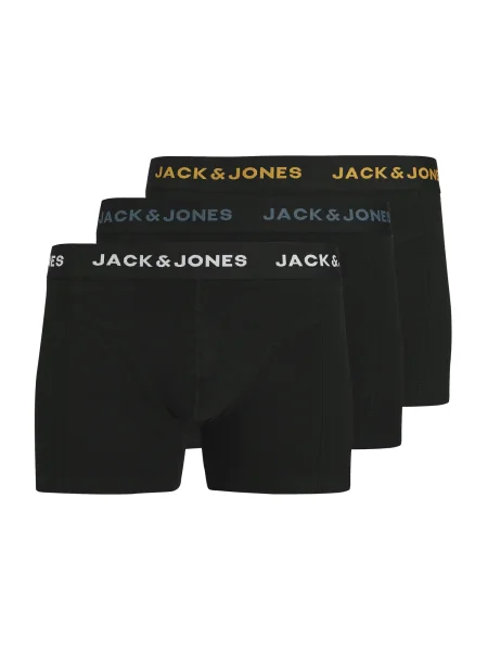 JACK & JONES Boksarice JACCONOR zlato-rumena / dimno-siva / črna bela
