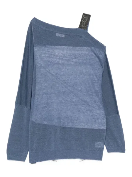 Top Brunello Cucinelli tricotate albastru