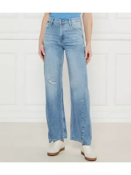 BOSS BLACK Blugi CROSSROAD | Boyfriend fit negru