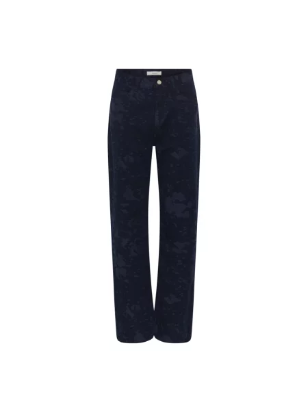 Szerokie jeansy Inwear niebieskie
