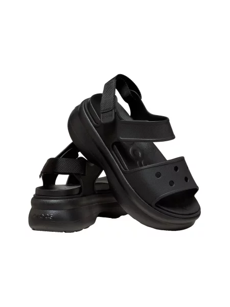 Sandále Crocs s remienkami čierna