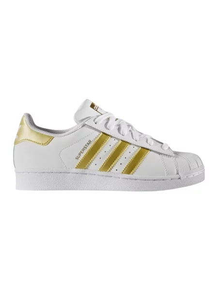Sneakersy Adidas skórzane klasyczne białe