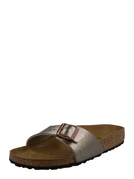 BIRKENSTOCK Saboți Madrid închis gri