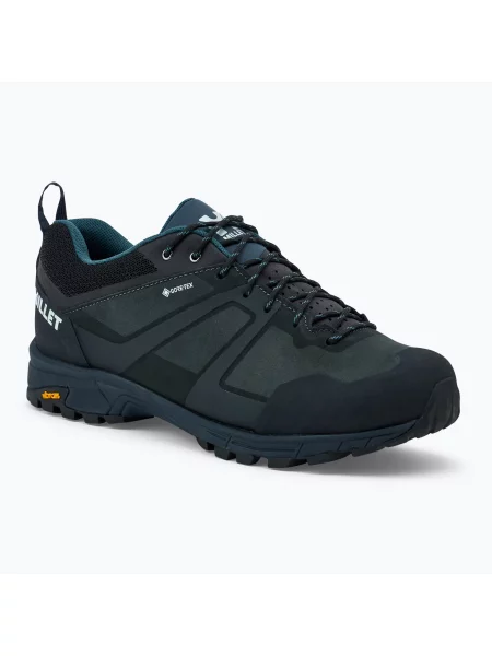 Férfi trekking cipő Millet Hike Up Leather GTX dark grey Hike Up Leather GTX szürke