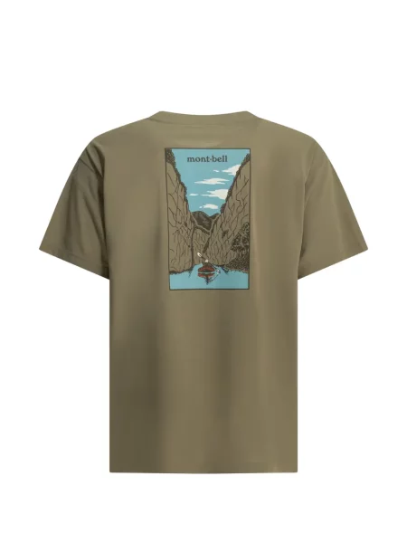 Tricou Montbell cu imagine verde