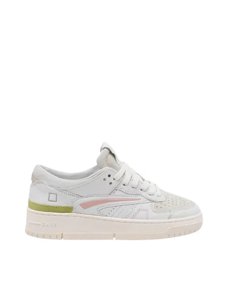 Sneakersy D.a.t.e. skórzane białe