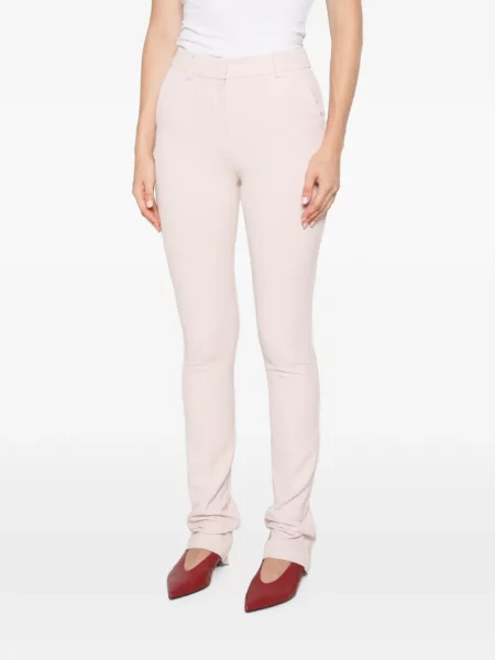 Pantaloni Patrizia Pepe roz