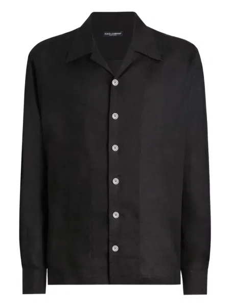 Cămașă Dolce & Gabbana de in negru