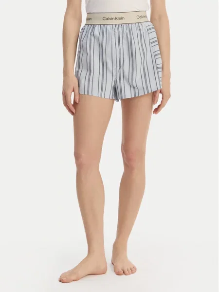 Calvin Klein Underwear Pantaloni scurți pijama albastru