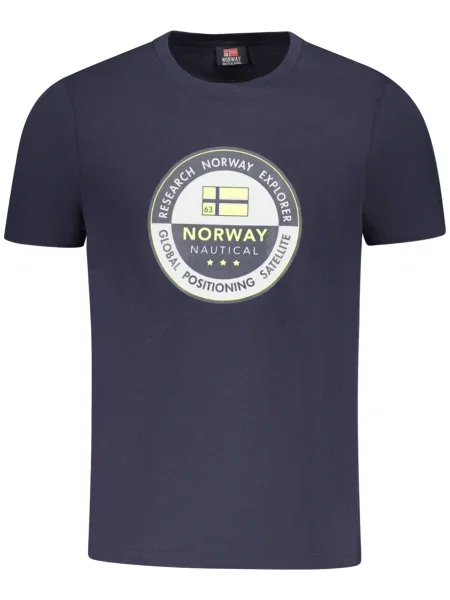 Tricou Norway 1963 scurt albastru