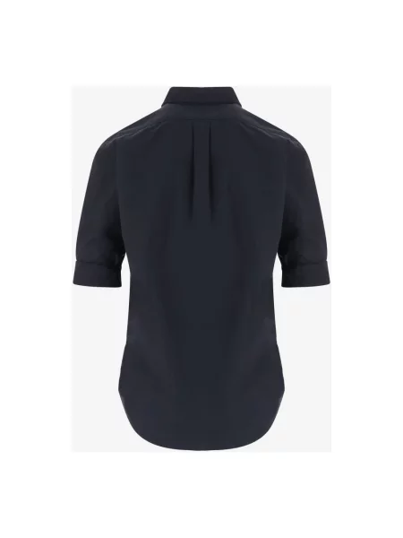 Koszula Polo Ralph Lauren z długim rękawem z logo z twillu granatowa