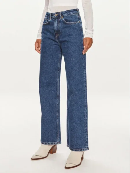 Pepe Jeans Blugi Straight Fit albastru