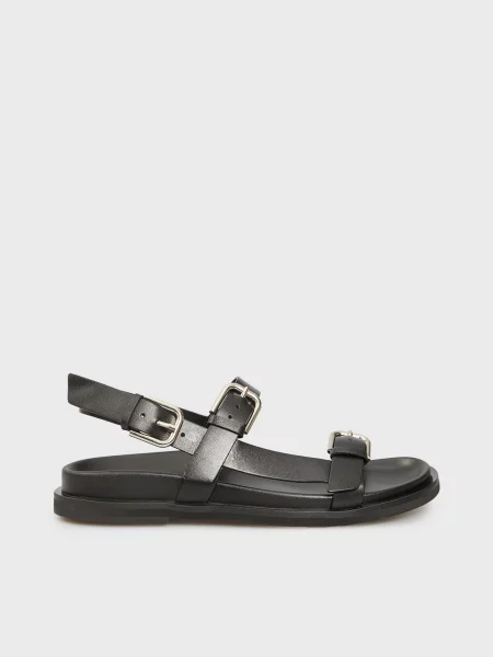 Шкіряні Сандалії PRPY чорний