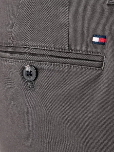 Tommy Hilfiger панталон чино мъжки с сиво