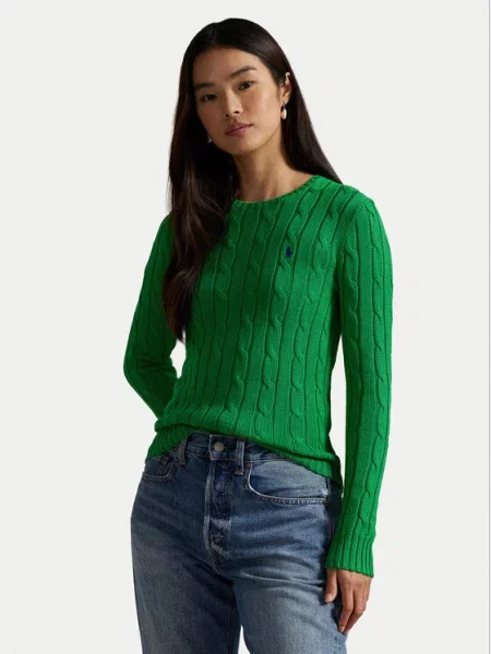Polo Ralph Lauren Pulover mornarsko plava zelena