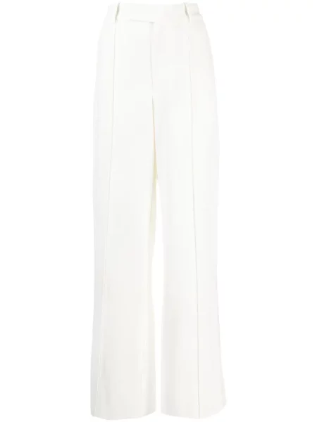 Pantaloni Proenza Schouler alb