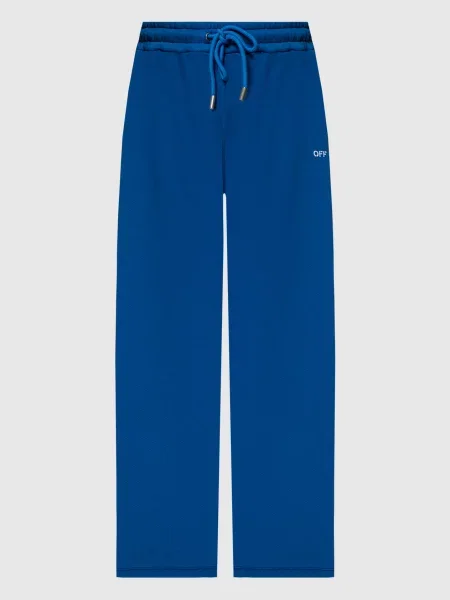 Спортивні штани з вишивкою Off Off-white сині