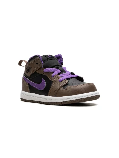 Sneakersy dziecięce Jordan Air Jordan 1 brązowe