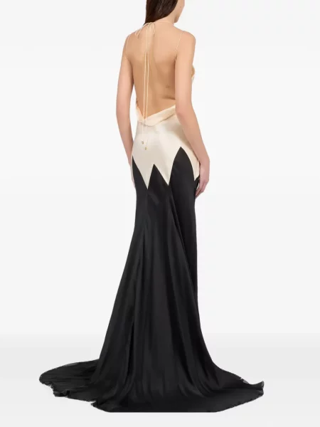 Rochie maxi Roberto Cavalli negru