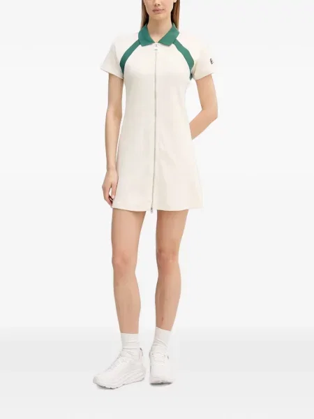Gulerat rochie mini Fila alb