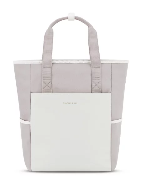 Kapten & Son Rucsac Lindby gri taupe alb