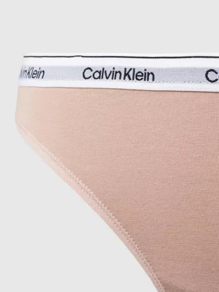Stringi w jednolitym kolorze Calvin Klein Underwear