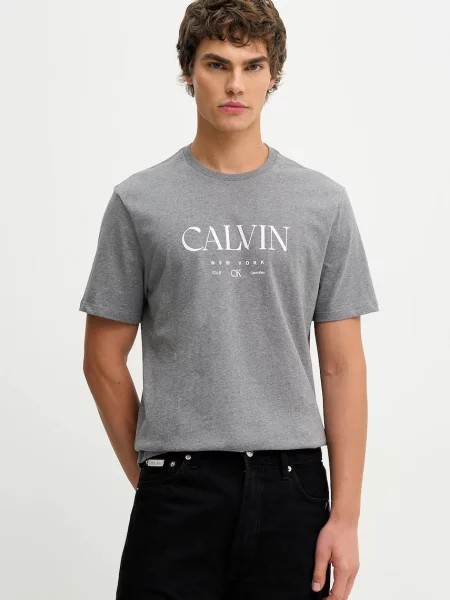 Calvin Klein tričko šedé