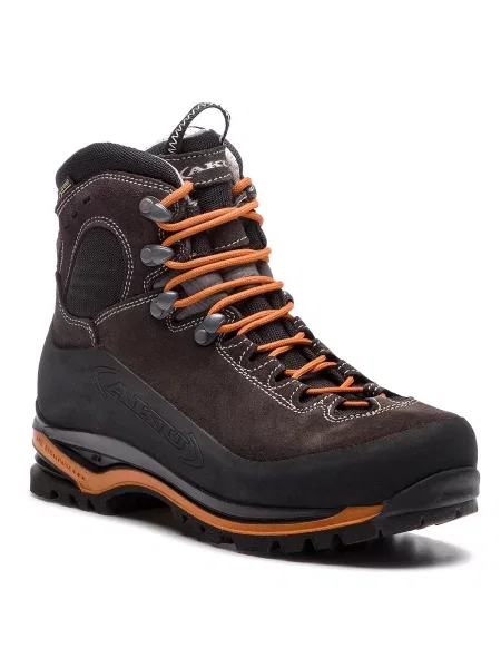 Παπούτσια πεζοπορίας Aku Superalp Gtx GORE-TEX Anthracite/Orange μαύρο