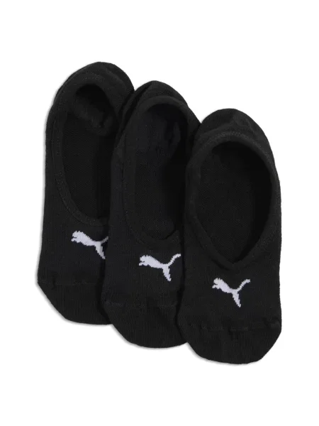 Skarpety stopki PUMA Unisex — trójpak czarne