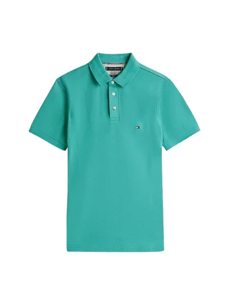 Koszulka polo Tommy Hilfiger niebieska