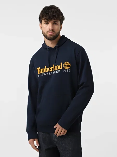 Худі Timberland темно-синій бавовна/поліестер синє
