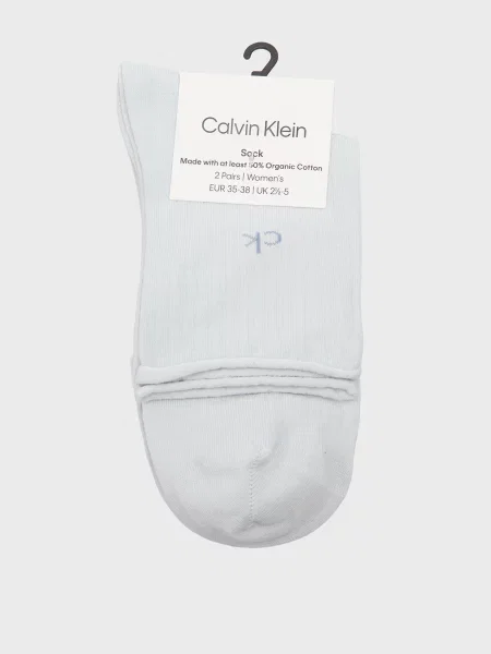 Шкарпетки Calvin Klein блакитні