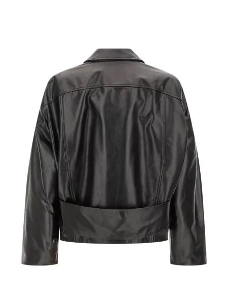 Geanta de piele Marni negru