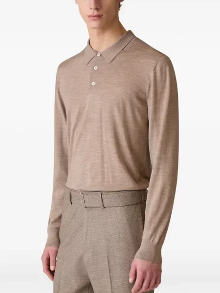 Tricou polo Lardini de lână