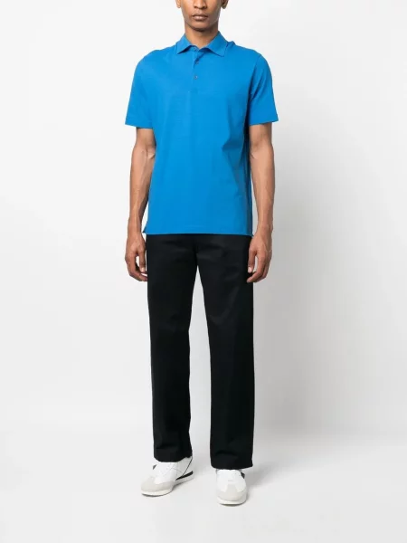 Tricou polo Herno albastru