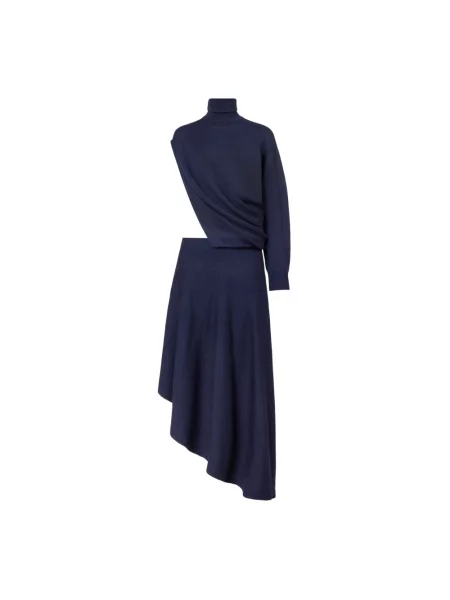 Sukienka Alaïa wełniana czarna