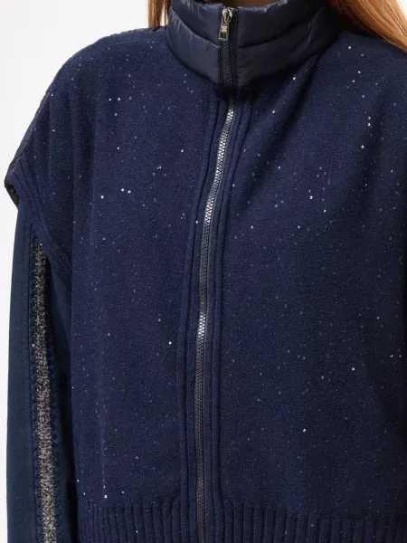 Жилет Panicale Cashmere синій