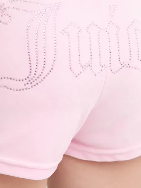 Велюровые шорты Juicy Couture