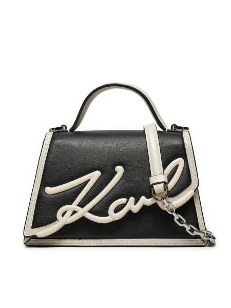 Kabelka Karl Lagerfeld K/Signature čierna