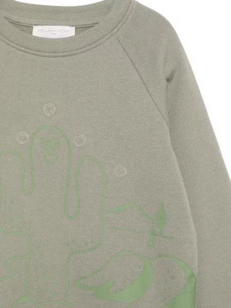 Gyerek melegítő felső Stella Mccartney zöld