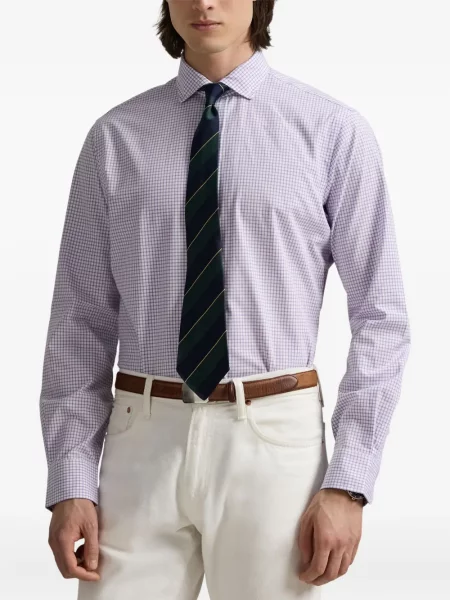 Șapcă Polo Ralph Lauren din fleece cu dungi cu volane albastru