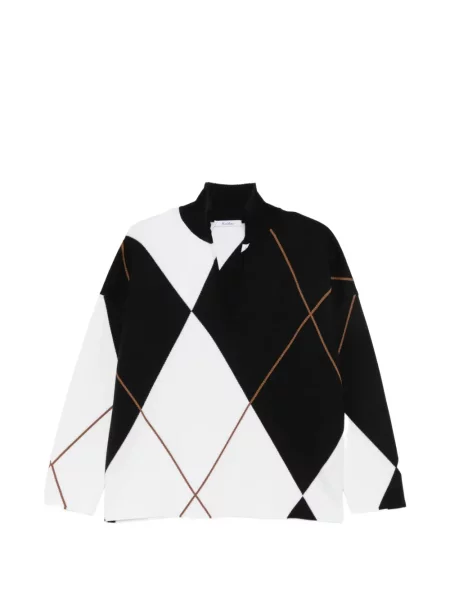 Pulover Max Mara cu model argyle negru