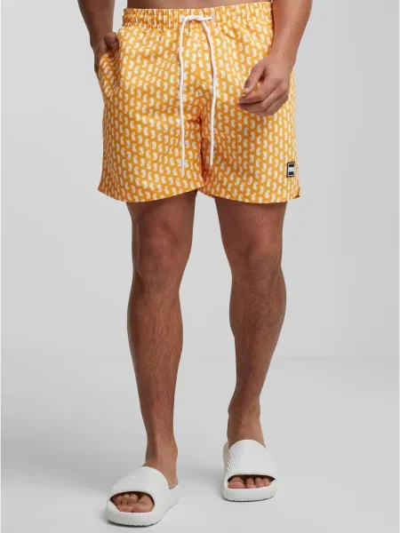 Pantaloni Urban Classics portocaliu