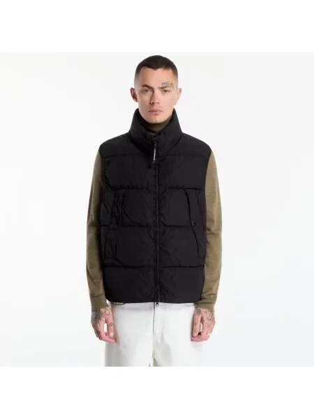 Vestă C.P. Company Vest Black S negru