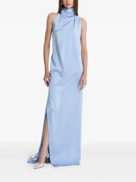 Rochie maxi Moos Studio de costum albastru