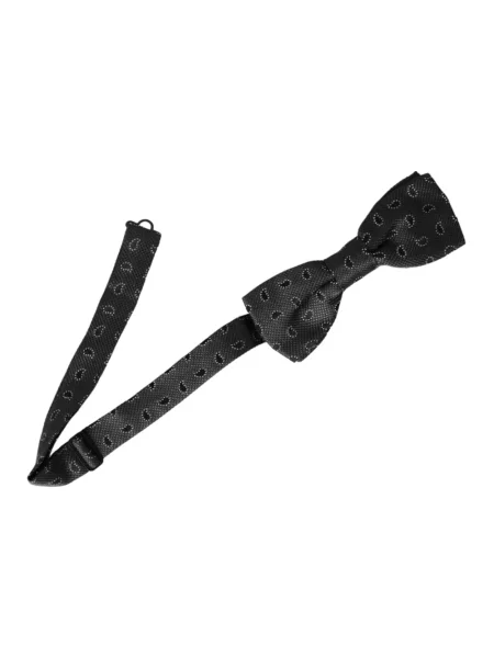 Krawat Dolce And Gabbana wiązany szary