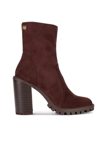 Botki Nine West brązowe