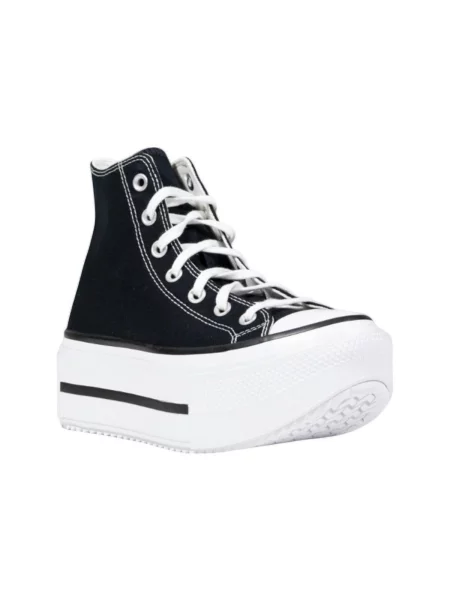 Členkové topánky Converse čierna