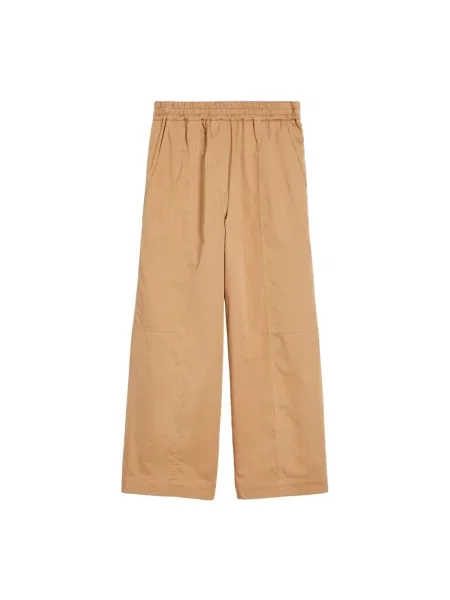 Spodnie Max Mara Weekend beżowe