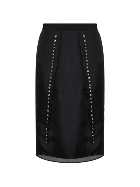 Fustă midi Stella Mccartney negru
